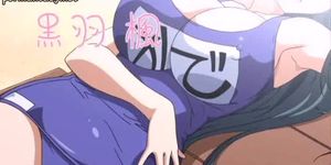 Anime gets fingered and squirting