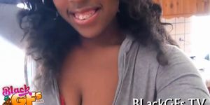Sporty black girl impaled on dick - video 9