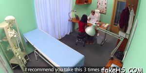 Hardcore banging of doctors pussy - video 3