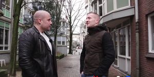 Dutch hooker gets facial - video 1
