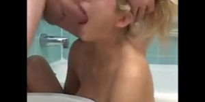 Blonde facefuck and fucked