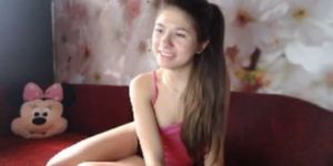 Petite Teen Flashing Tits And Pussy