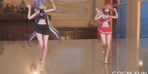 Naked Dancing MMD | Anime Girl Dancing for you