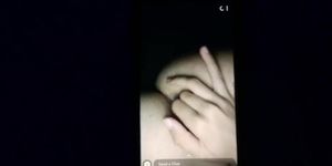 Anal training my best friend over snapchat anal fingering anal insertion ig@ Sandra_vrr