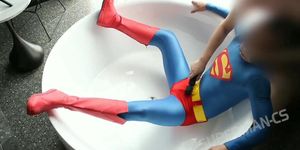 Superman bathtub