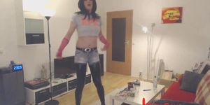 Smocking Hot Dance Emo Girl