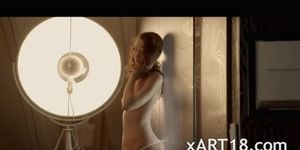 Veronica pornstar rubbing the button - video 1