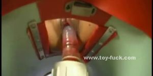 Asian whore undressing to test big toys