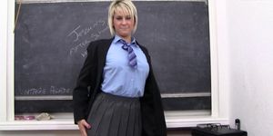Jessica Lloyd is a naughty teacher (Vicky Davies)
