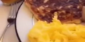 Treats Real Stepson to Breakfast in Bed