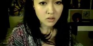 Salacious Asian Woman With Big Breasts
