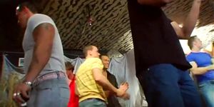 Soaking wet group fellatio - video 14