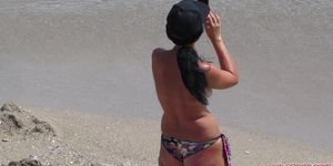 Topless Voyeur Beach Amateur MILFs - Spy-Beach Video