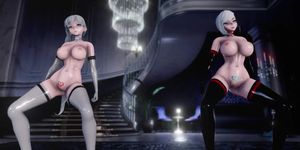 MMD winter and weiss chocolate cream