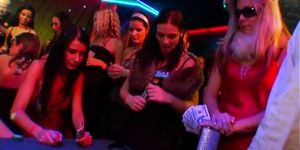 DRUNKSEXORGY - Pornstars take cocks at casino party