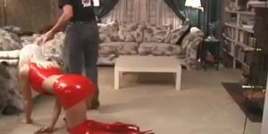 Rick Savage flogs her ass - video 16