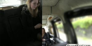 Hot babe in heels screwed by fake driver