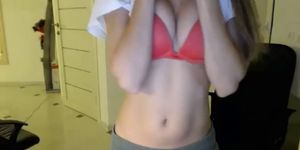 College girl tease on cam more at hotcamgirls4free
