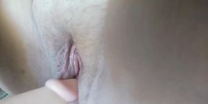 Without panties on floor Fucking pussy with dildo. Hot BBW