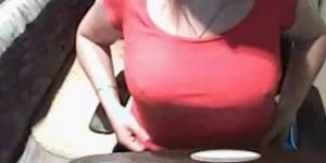Manager From Work Flashing Tits  crankcamscom