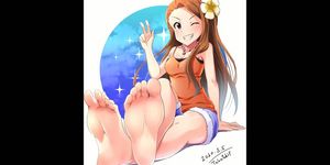 Anime Feet Jerk off Challenge #5