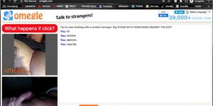 Omegle mature flashes huge boobs and gives me a cum countdown (no audio)