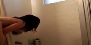 Cute Cam Girl Having A Shower