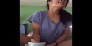 Filipino Collage Girl Masterbates in Dorm  crankcamscom