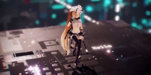 MMD Hatsune Miku (GimmexGimme) (Submitted by Nella)