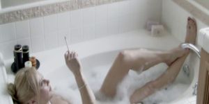 Smoking in the bathtub