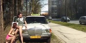 FUCKONSTREET - Teen anal fucked by taxi driver