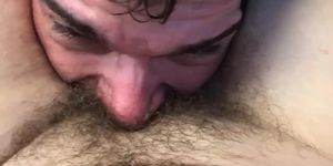 AMAZING HAIRY DOM VERBAL DADDY USING HIS BITCH IN HIS OFFICE PART 3/3 WITH CUM