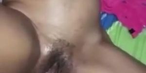 Trini indian girl masturbates with baigan
