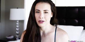 Super sexy babe enjoys super hard blowjob in pov - video 1 (Casey Calvert)