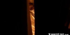 Couple have sex voyeur through window - video 1