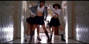 Lea Michele - Sexy School Uniform Edit