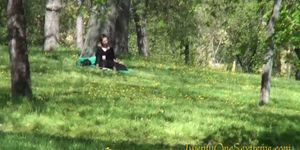 Teen slut is picked up at the park