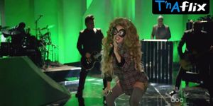 Lady Gaga Thong Scene  in Lady Gaga AND The Muppets' Holiday Spectacular