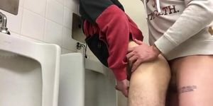 suck rim fuck at urinals