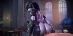 OVERWATCH - WIDOWMAKER ONLY ASS FUCK TOP QUALITY (POV, DOGGYSTYLE, SOUND)
