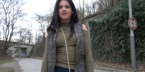 Public Agent Outdoor orgasms for Serbian beauty - video 2