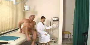 Perverted Guy gets a medical check up by