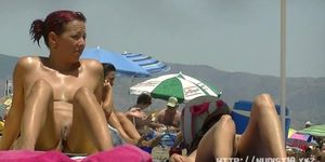 Hot ass nudist beach voyeur girls - video 1