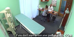 Hot doctor cums again and again