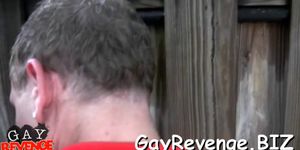 Huge dick fucks head of a gay - video 20