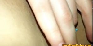 fingering wet pussy with inside