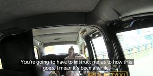 FakeTaxi Cabby tries his beginners luck on hot blonde with big boobs (Carly Rae Summers)