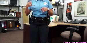 Hardcore Police officer blows cock