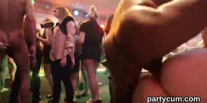 Slutty nymphos get fully insane and stripped at hardcore party