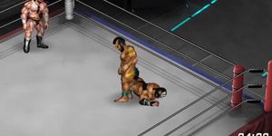 Fire Pro Wrestling World - Gyaku Male Ryona - Atreus vs Ninja